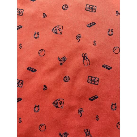 Straight Down Polo Shirt Mens/Teen Coral Size XL Golf Palmetto Dunes Hilton Head - Picture 5 of 11